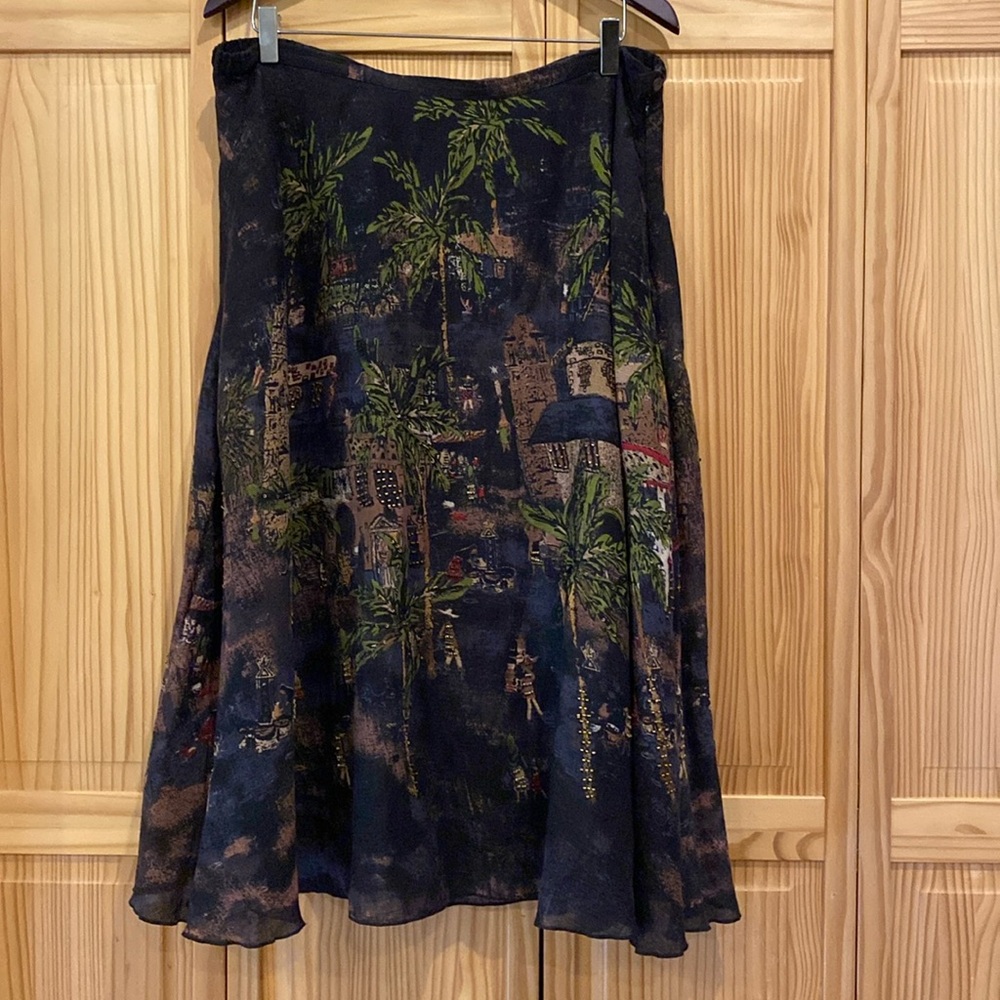 Flaired skirt